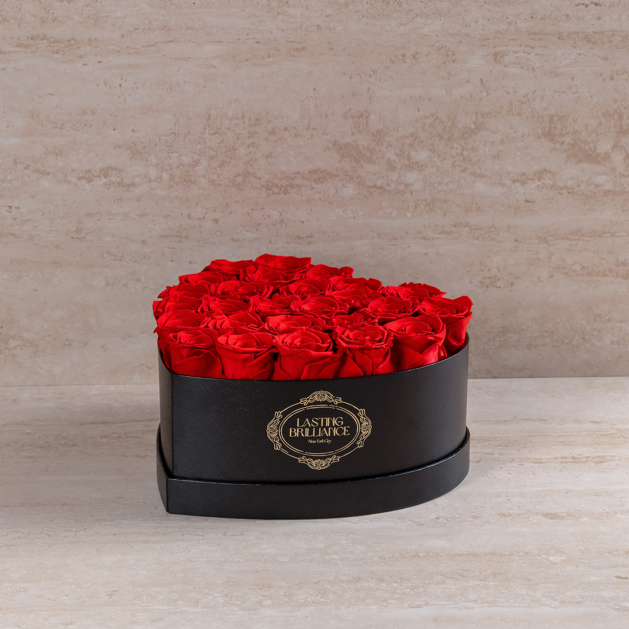 Signature Affection 2-Dozen Roses In Black Heart Box – Lasting Signature Affection 2-Dozen Roses In Black Heart Box – Lasting