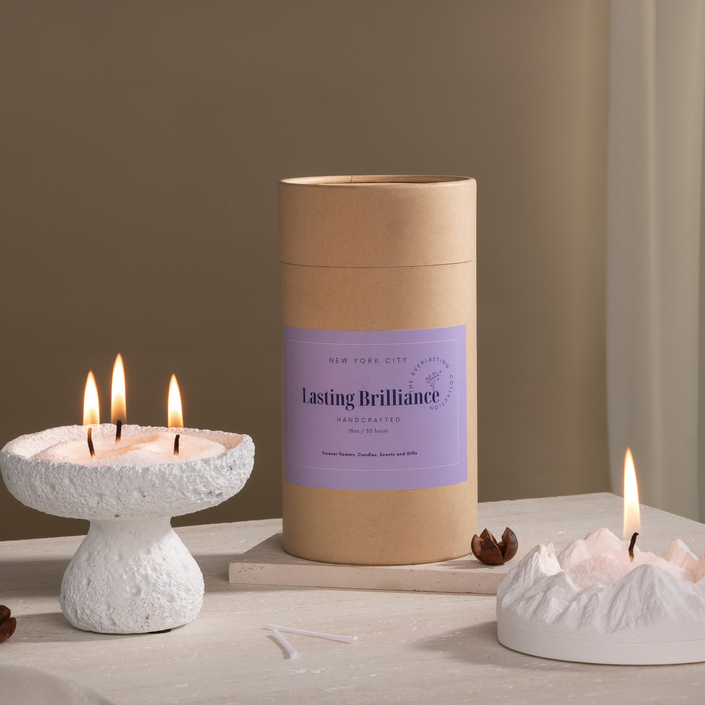 Sand Candle 50 Wicks - Sandalwood