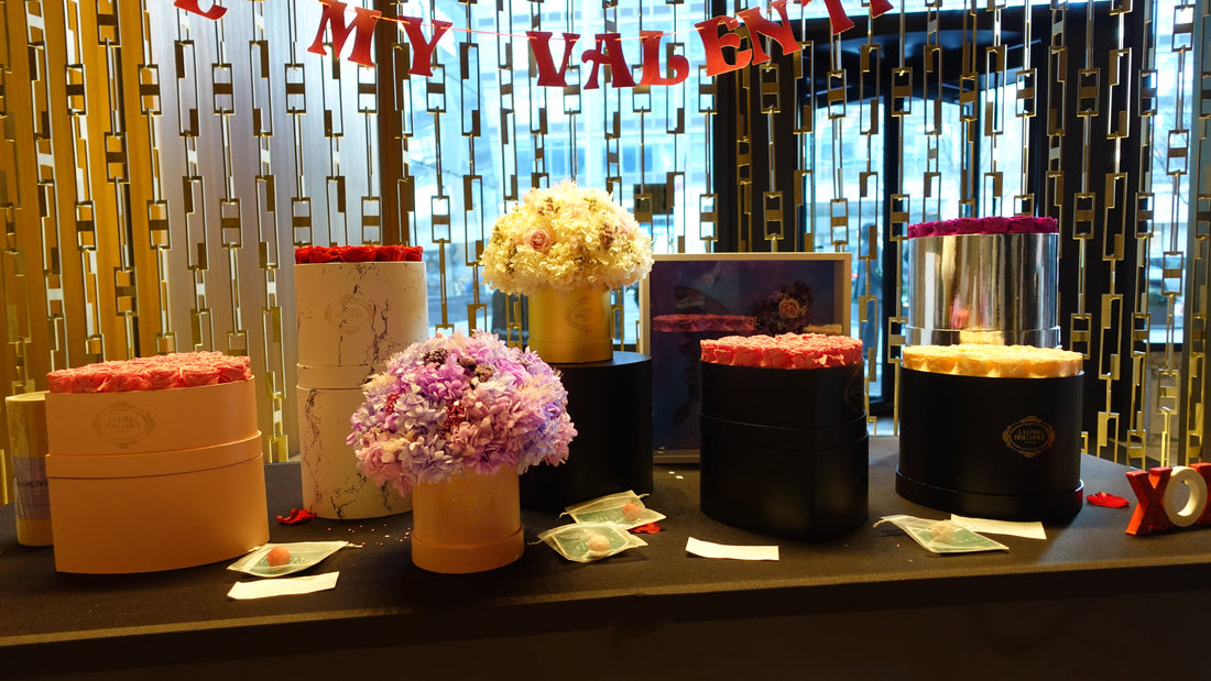 Lasting Brilliance Valentine’s Day Flower Pop-Up at SKY in Midtown West