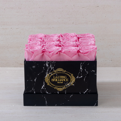 16 Roses In Black Marble (Pre-order)