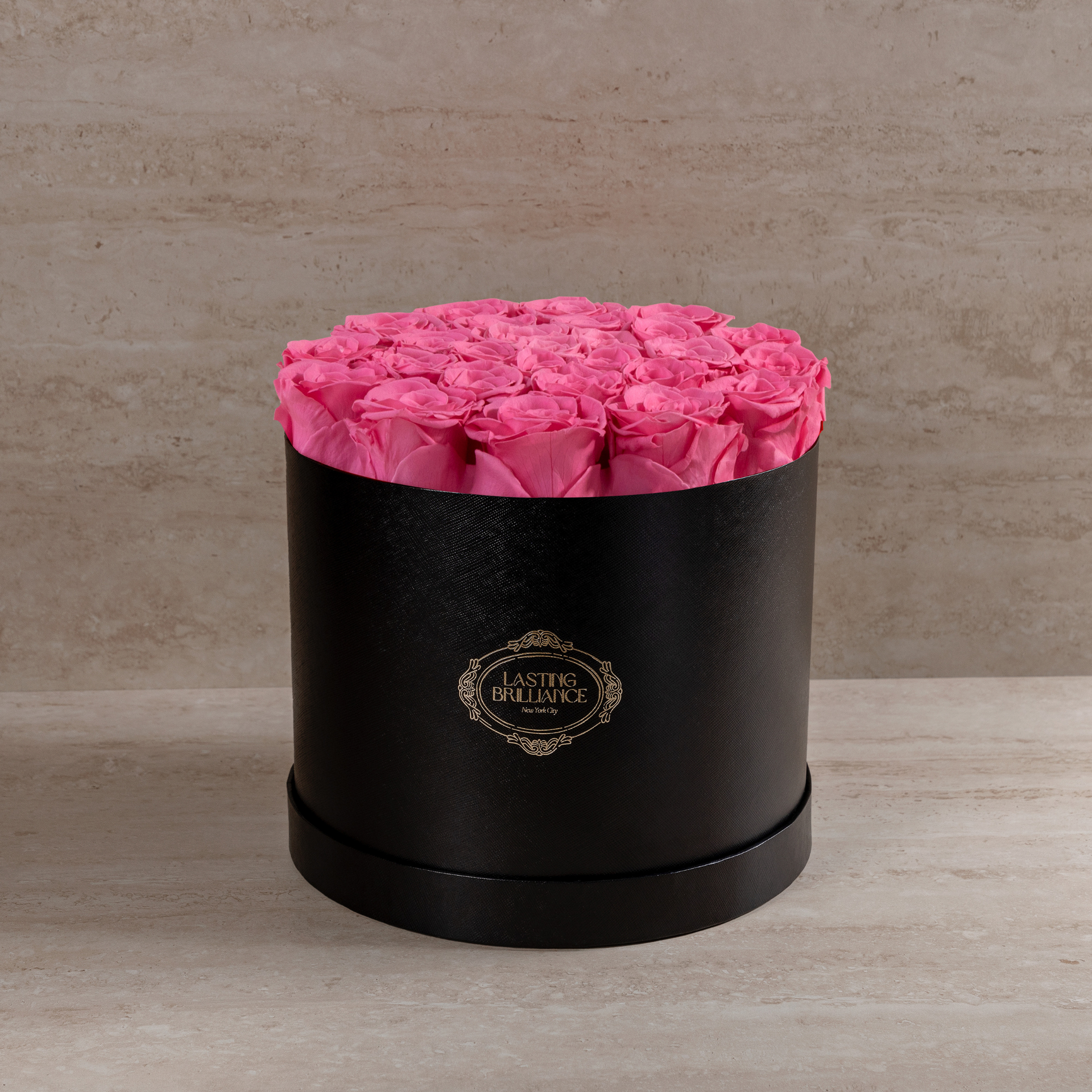 Signature 2-Dozen Roses In Black Box – Lasting Brilliance