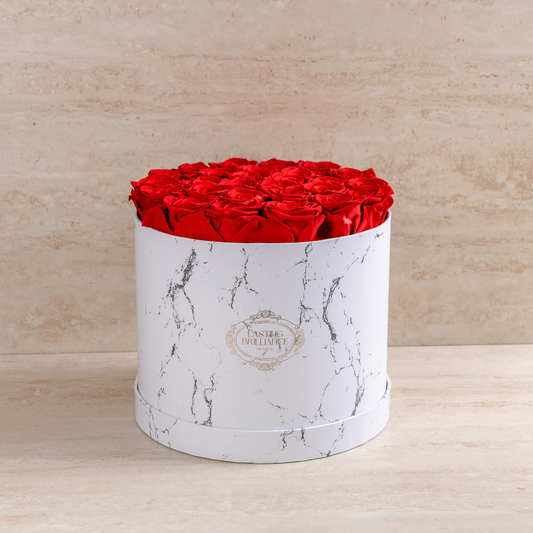 2-Dozen Roses In Marble Box