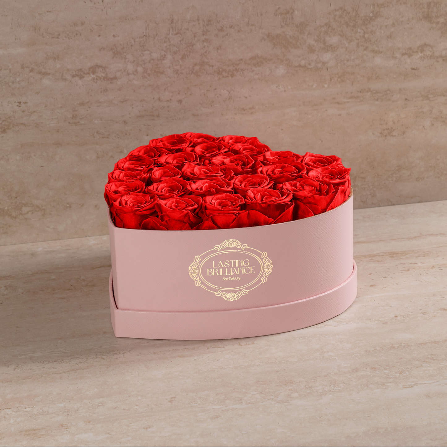 2-Dozen Roses In Pink Heart Box