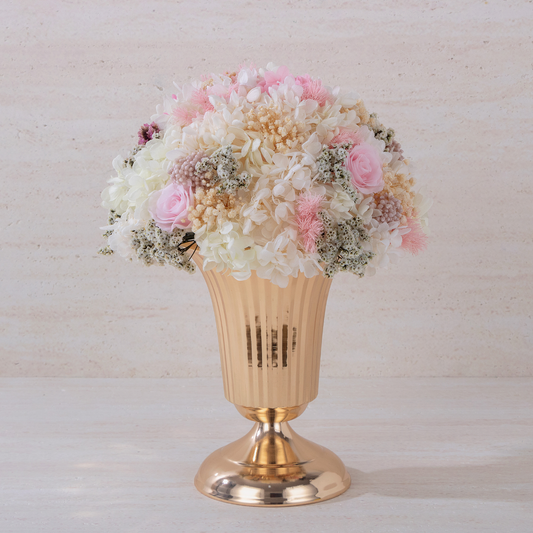 Opal Signature Bouquet in Gold Metal (Pre-order)