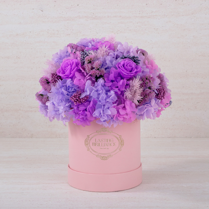 Lilac Blush Bouquet in Pink Box (Pre-order)